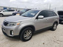 Salvage cars for sale at Haslet, TX auction: 2014 KIA Sorento LX