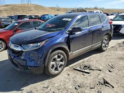 Salvage SUVs for sale at auction: 2018 Honda CR-V EXL