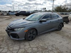 Salvage cars for sale at Oklahoma City, OK auction: 2019 Honda Civic EX