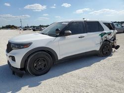 Ford Explorer salvage cars for sale: 2020 Ford Explorer Police Interceptor