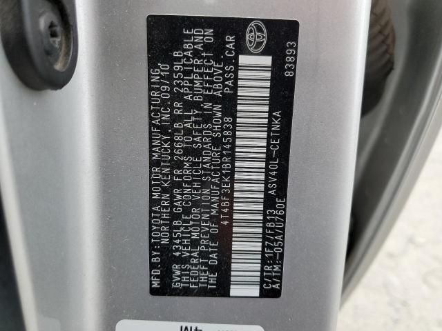 2011 Toyota Camry Base