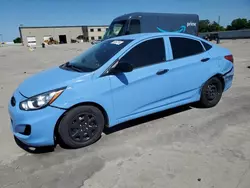 Salvage cars for sale from Copart Wilmer, TX: 2012 Hyundai Accent GLS