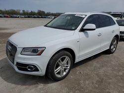 Salvage cars for sale at Cahokia Heights, IL auction: 2016 Audi Q5 Premium Plus S-Line