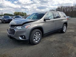 Salvage cars for sale from Copart East Granby, CT: 2018 Chevrolet Traverse LT