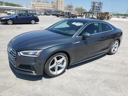 Salvage cars for sale from Copart New Orleans, LA: 2019 Audi A5 Premium Plus