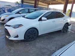 Toyota salvage cars for sale: 2017 Toyota Corolla L