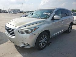 Salvage cars for sale from Copart Grand Prairie, TX: 2014 Infiniti QX60
