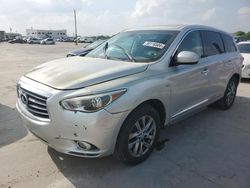 Salvage cars for sale at Grand Prairie, TX auction: 2014 Infiniti QX60