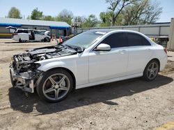 Salvage cars for sale from Copart Wichita, KS: 2015 Mercedes-Benz C 300 4matic