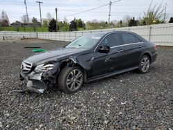 Salvage cars for sale at Portland, OR auction: 2014 Mercedes-Benz E 350 4matic