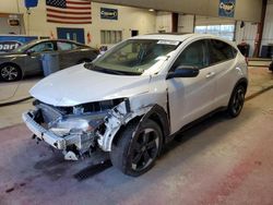 Salvage cars for sale at Angola, NY auction: 2018 Honda HR-V EX