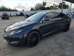 Lincoln MKZ salvage cars for sale: 2015 Lincoln MKZ