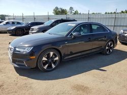 Salvage cars for sale at Harleyville, SC auction: 2017 Audi A4 Premium Plus