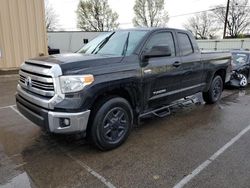 Toyota Tundra salvage cars for sale: 2017 Toyota Tundra Double Cab SR/SR5