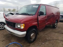 Salvage cars for sale from Copart Elgin, IL: 1999 Ford Econoline E250 Van