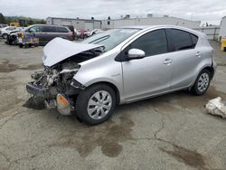 Salvage cars for sale at Vallejo, CA auction: 2013 Toyota Prius C