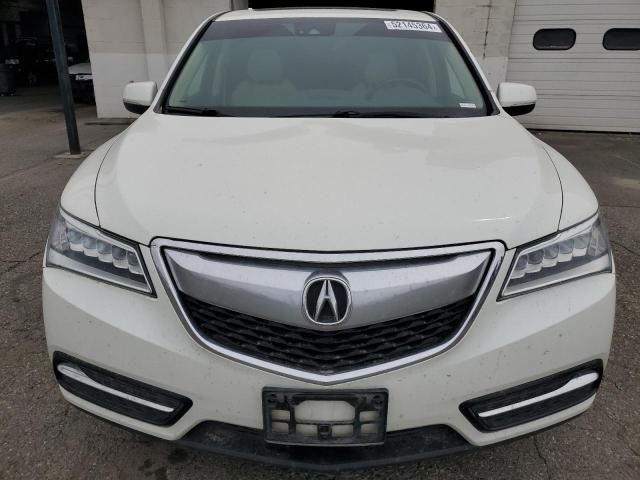 2016 Acura MDX Technology