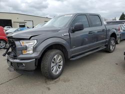 Salvage cars for sale from Copart Woodburn, OR: 2017 Ford F150 Supercrew