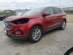 Carros salvage a la venta en subasta: 2020 Ford Edge Titanium