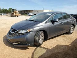 Salvage cars for sale at Tanner, AL auction: 2013 Honda Civic LX