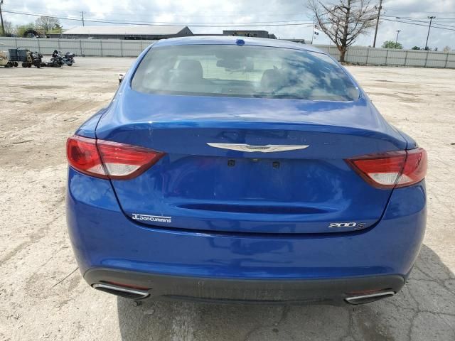 2015 Chrysler 200 S