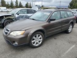 Salvage cars for sale from Copart Rancho Cucamonga, CA: 2009 Subaru Outback 2.5I