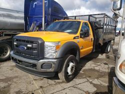 Salvage cars for sale from Copart Woodhaven, MI: 2016 Ford F550 Super Duty