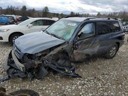 Salvage cars for sale at Candia, NH auction: 2007 Toyota Highlander Sport