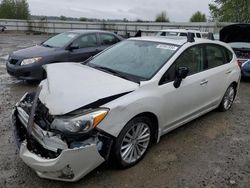 Salvage cars for sale at Arlington, WA auction: 2013 Subaru Impreza Limited
