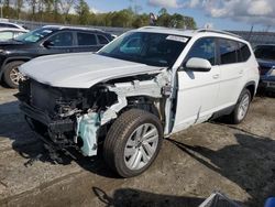 Salvage cars for sale at Spartanburg, SC auction: 2021 Volkswagen Atlas SEL