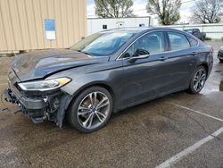 Vehiculos salvage en venta de Copart Moraine, OH: 2020 Ford Fusion Titanium