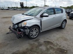 Salvage cars for sale from Copart Miami, FL: 2013 Chevrolet Sonic LT
