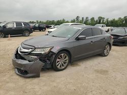 Salvage cars for sale from Copart Houston, TX: 2017 Acura ILX Premium