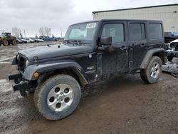 Jeep salvage cars for sale: 2013 Jeep Wrangler Unlimited Sahara