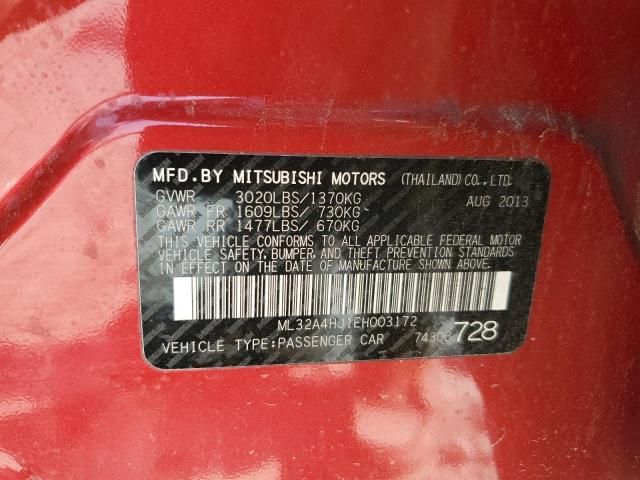 2014 Mitsubishi Mirage ES