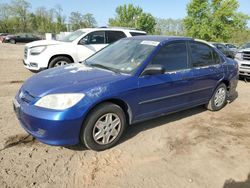 Salvage cars for sale from Copart Baltimore, MD: 2005 Honda Civic DX VP