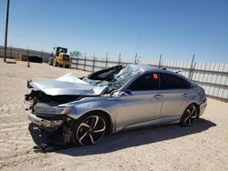 Salvage cars for sale from Copart Andrews, TX: 2021 Honda Accord Sport