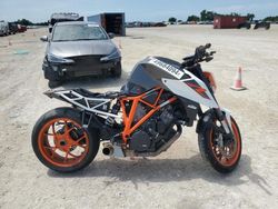 Salvage Motorcycles for sale at auction: 2018 KTM 1290 Super Duke R