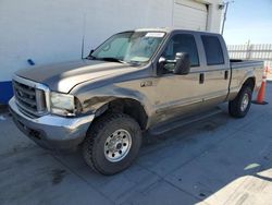 Salvage trucks for sale at Farr West, UT auction: 2002 Ford F250 Super Duty