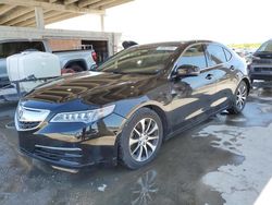 Salvage cars for sale at West Palm Beach, FL auction: 2015 Acura TLX Tech