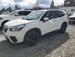 Vehiculos salvage en venta de Copart Graham, WA: 2019 Subaru Forester Premium