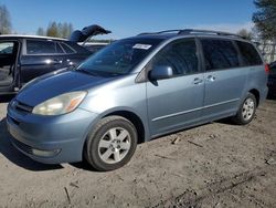 Toyota Sienna XLE salvage cars for sale: 2004 Toyota Sienna XLE