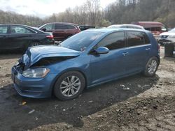 Salvage cars for sale at Marlboro, NY auction: 2015 Volkswagen Golf