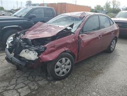 Salvage cars for sale at Cahokia Heights, IL auction: 2007 Hyundai Elantra GLS