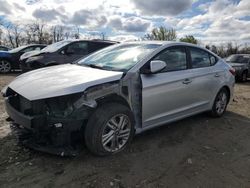Salvage cars for sale from Copart Baltimore, MD: 2019 Hyundai Elantra SEL