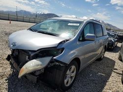 Salvage cars for sale at Magna, UT auction: 2012 Toyota Sienna LE