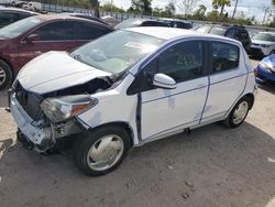 Salvage cars for sale at Riverview, FL auction: 2015 Toyota Yaris