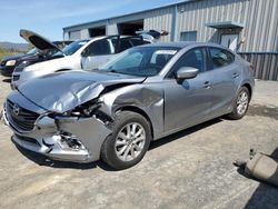 Salvage cars for sale from Copart Chambersburg, PA: 2016 Mazda 3 Sport