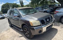 Salvage cars for sale from Copart Riverview, FL: 2005 Nissan Armada SE