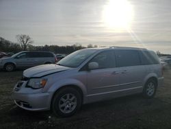 Salvage cars for sale at Des Moines, IA auction: 2012 Chrysler Town & Country Touring